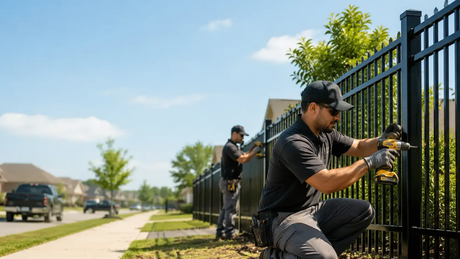 Metal Fence Installation in Rosebush, MI